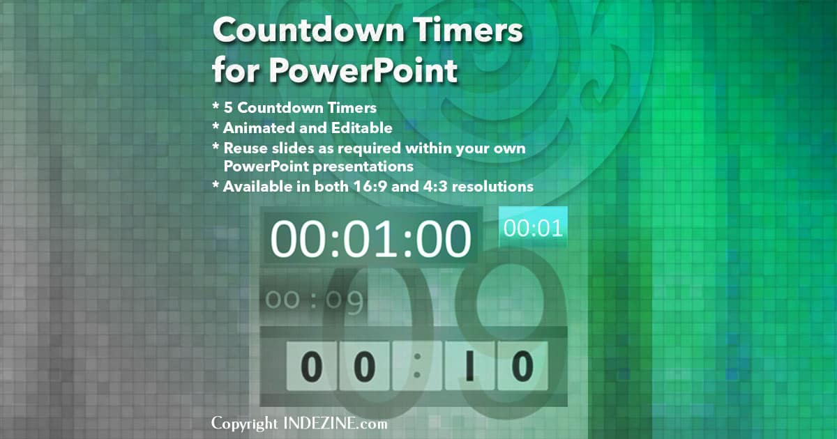 Countdown Timers for PowerPoint Shorter