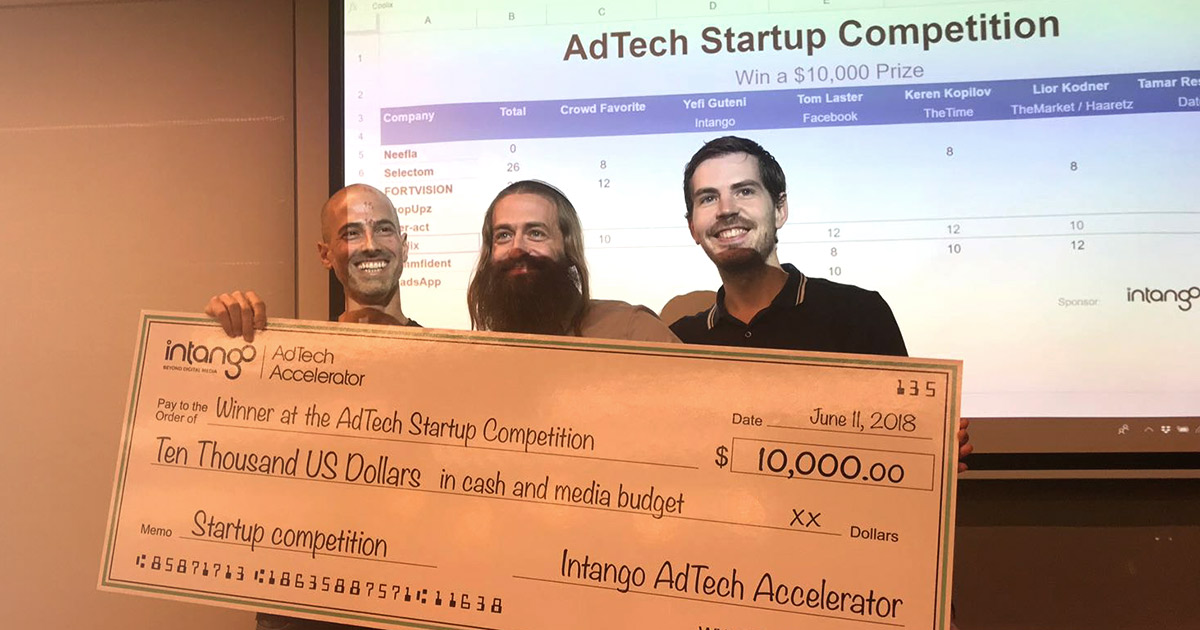 And the Winner of the AdTech Startup Competition Is…