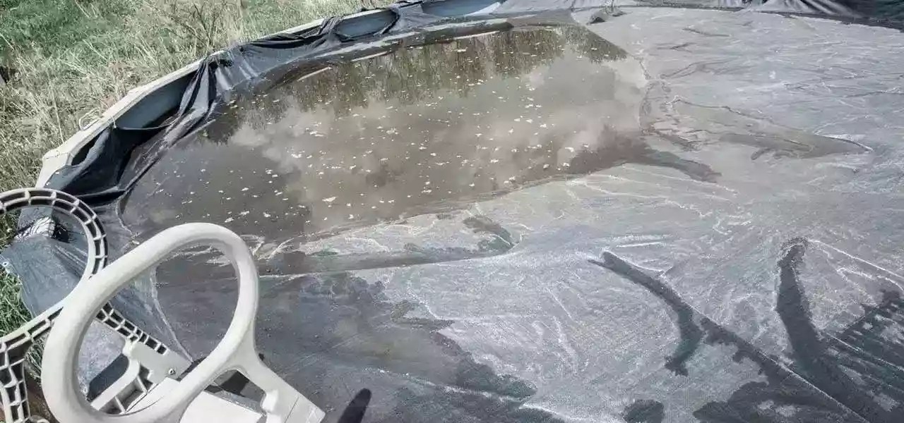 How to Deal with MidWinter Pool Cover Issues In The Swim Pool Blog