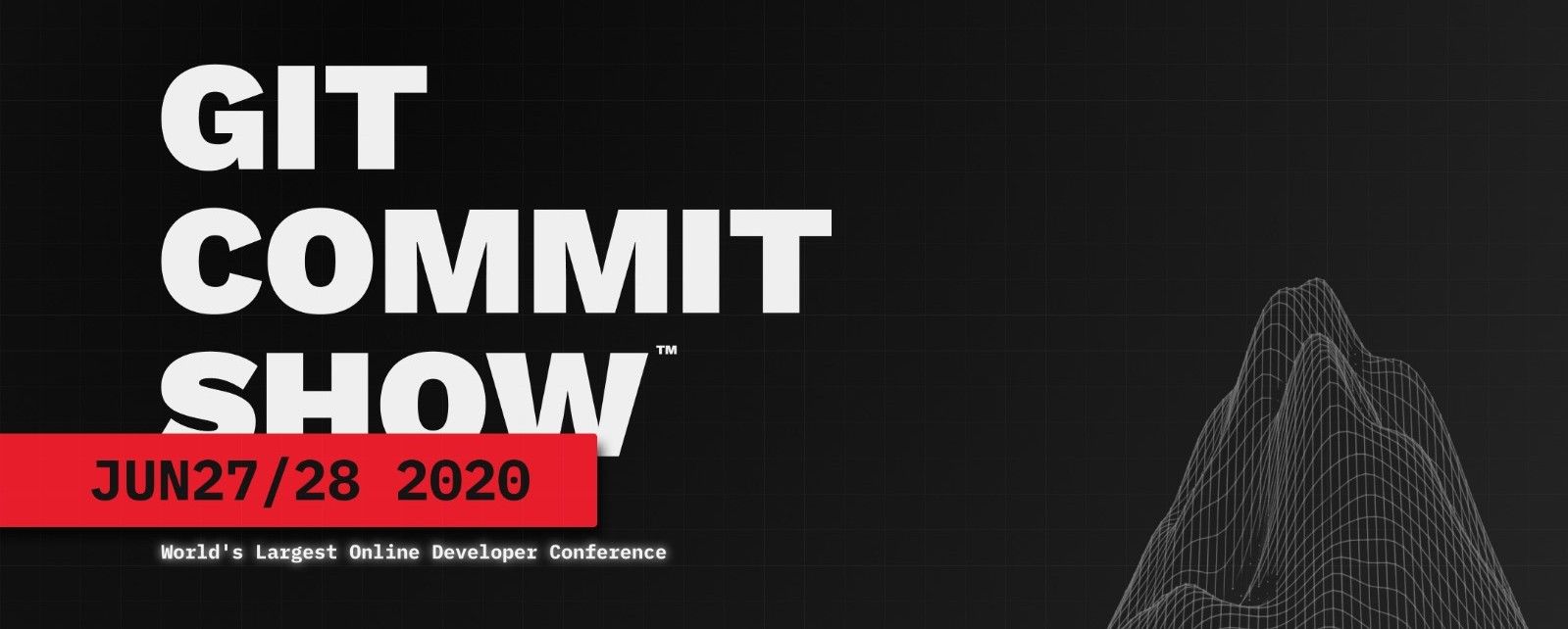 Git commit show Dev conference showcasing latest breakthroughs