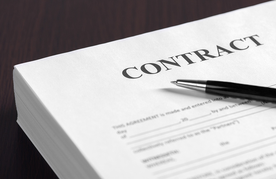 Where are service contracts used and what is the procedure for drafting