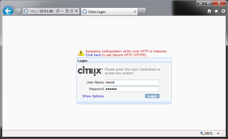 Installing Citrix NetScaler nCore VPX 9.3 and Access Gateway Enterprise