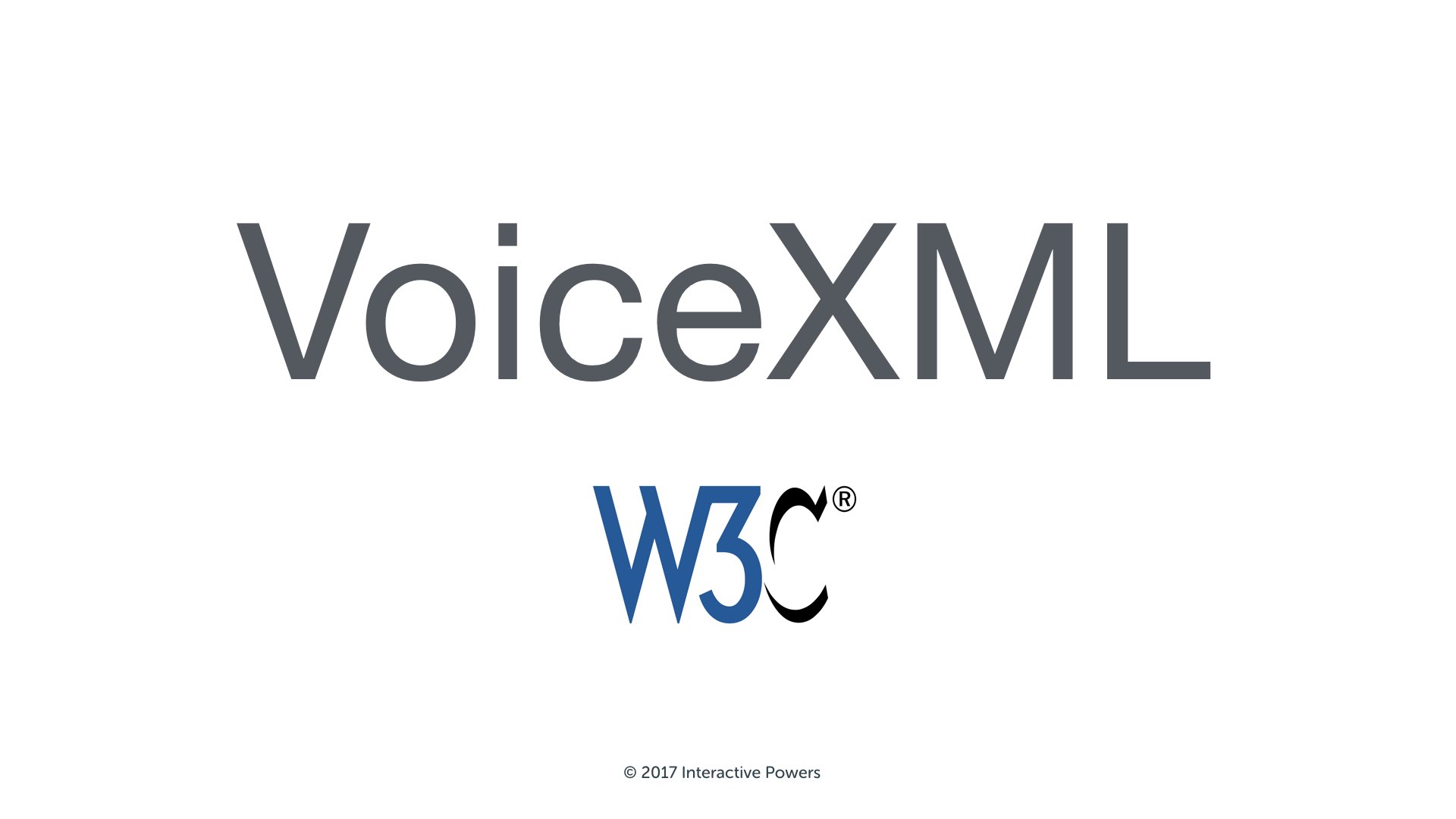 What is VoiceXML? · Blog