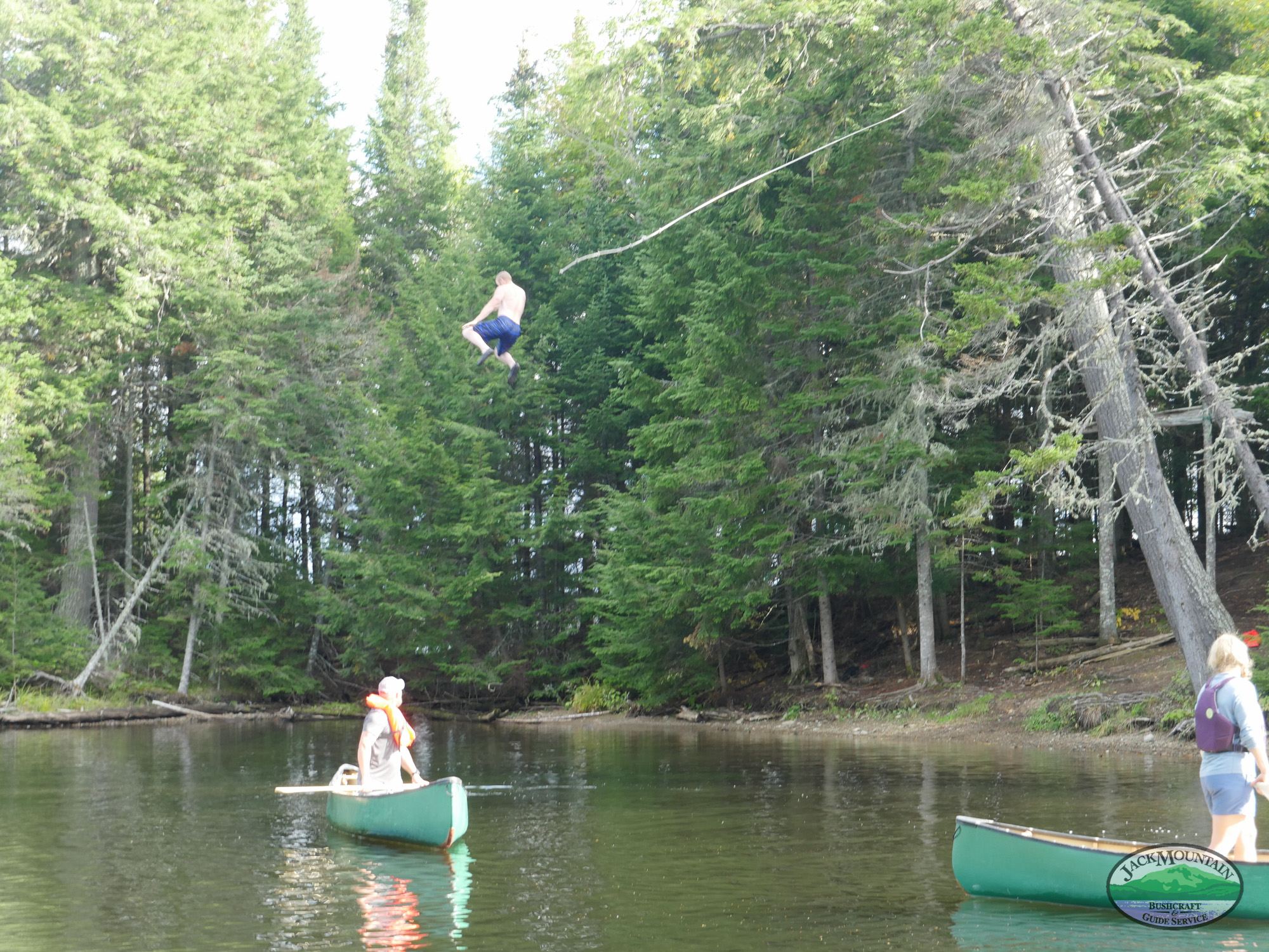 Sad News Rope Swing At Remote Camp Is No More