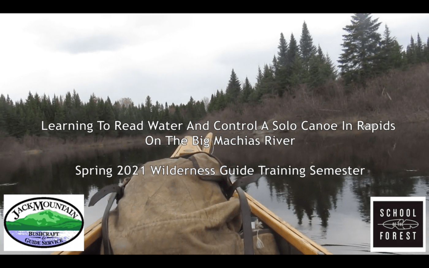 Learning To Read Whitewater On The Big Machias River