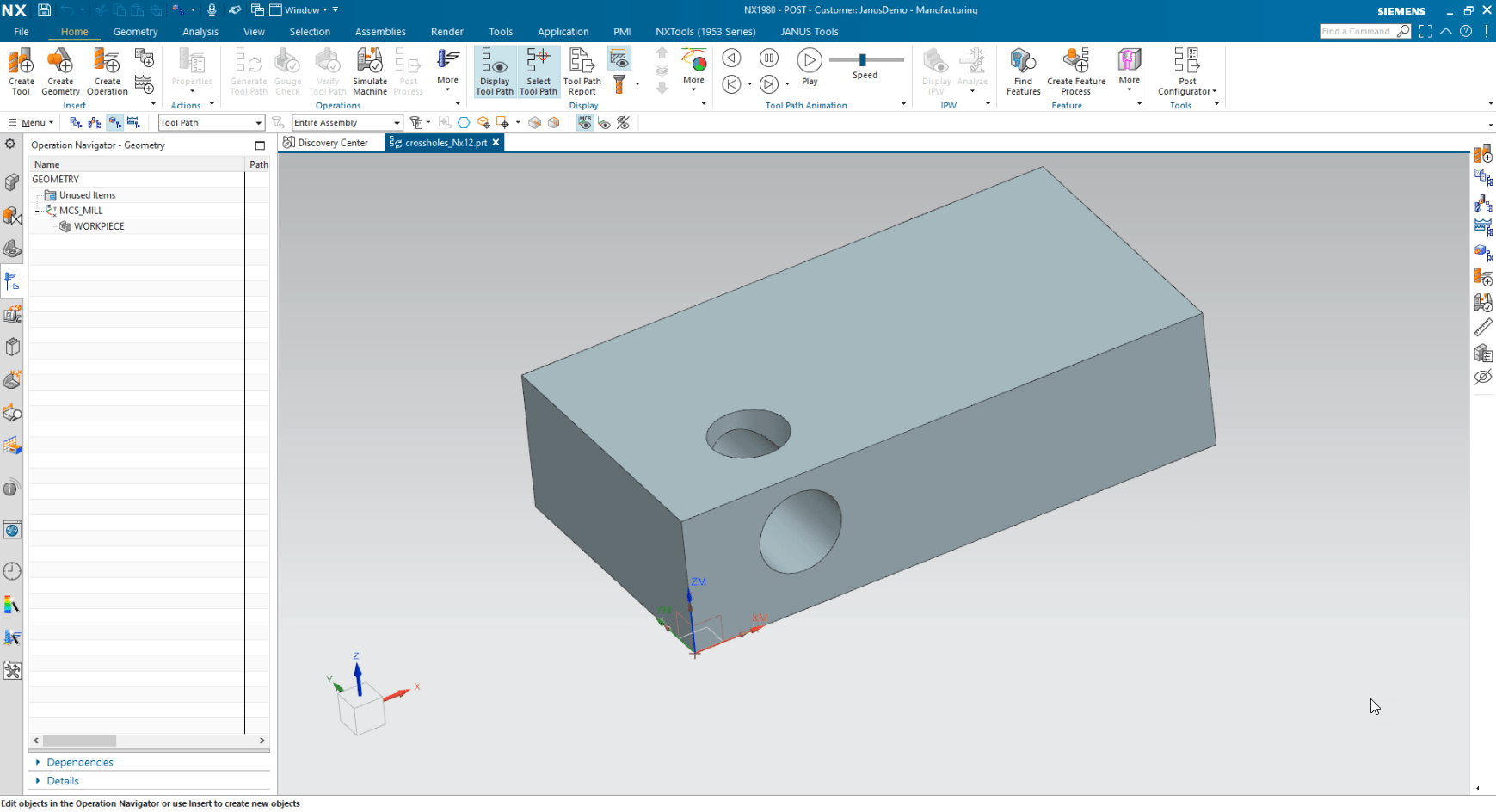 NX CAM Tutorial 3Axis Deburring in NX JANUS Engineering Blog