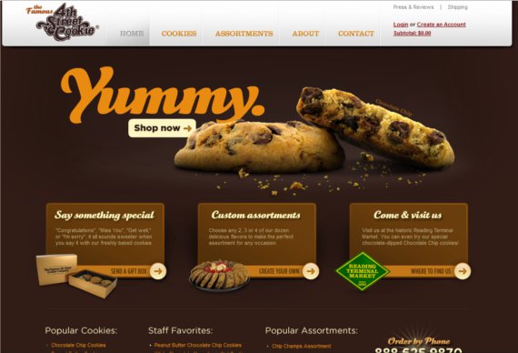 10 Contoh Desain Web Food & Beverage Yang EyeCatching