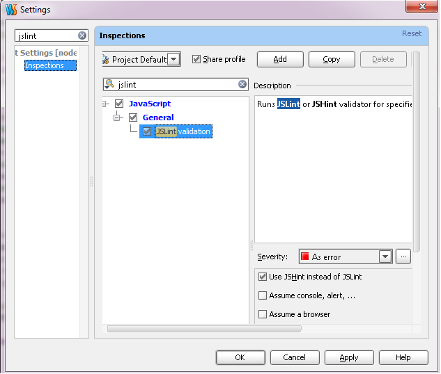 How to lint your JavaScript with JSLint in real time The IDE Blog