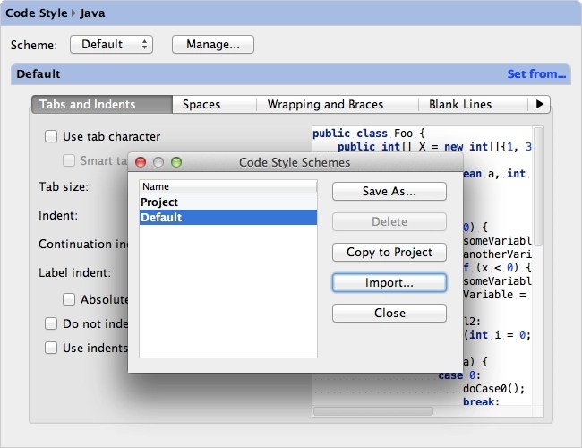 IntelliJ IDEA 13 Importing Code Formatter Settings from Eclipse The IntelliJ IDEA Blog