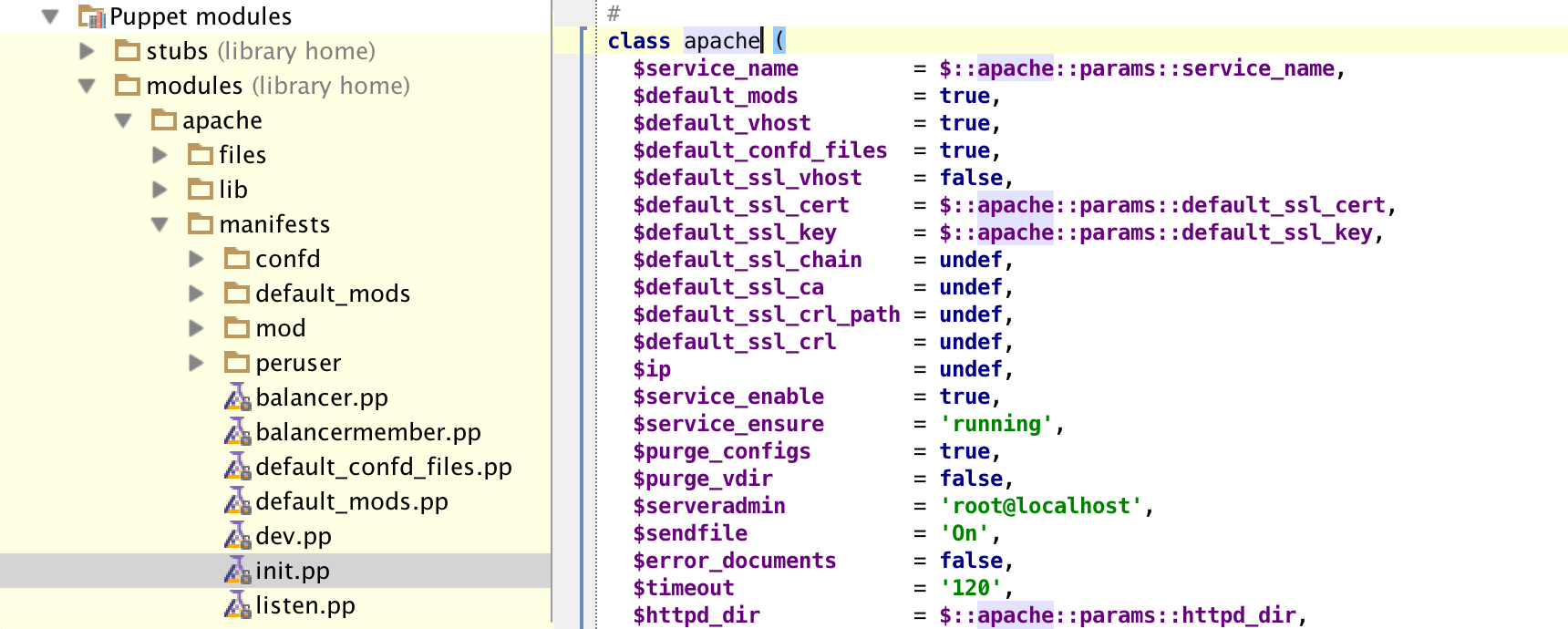 What's Mining Puppet Support Improvements The RubyMine Blog