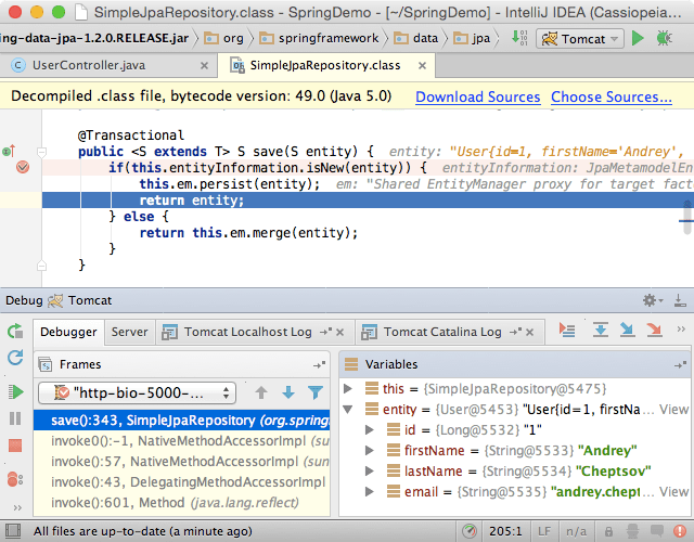 Debug Code with IntelliJ IDEA 14.1 The IntelliJ IDEA Blog