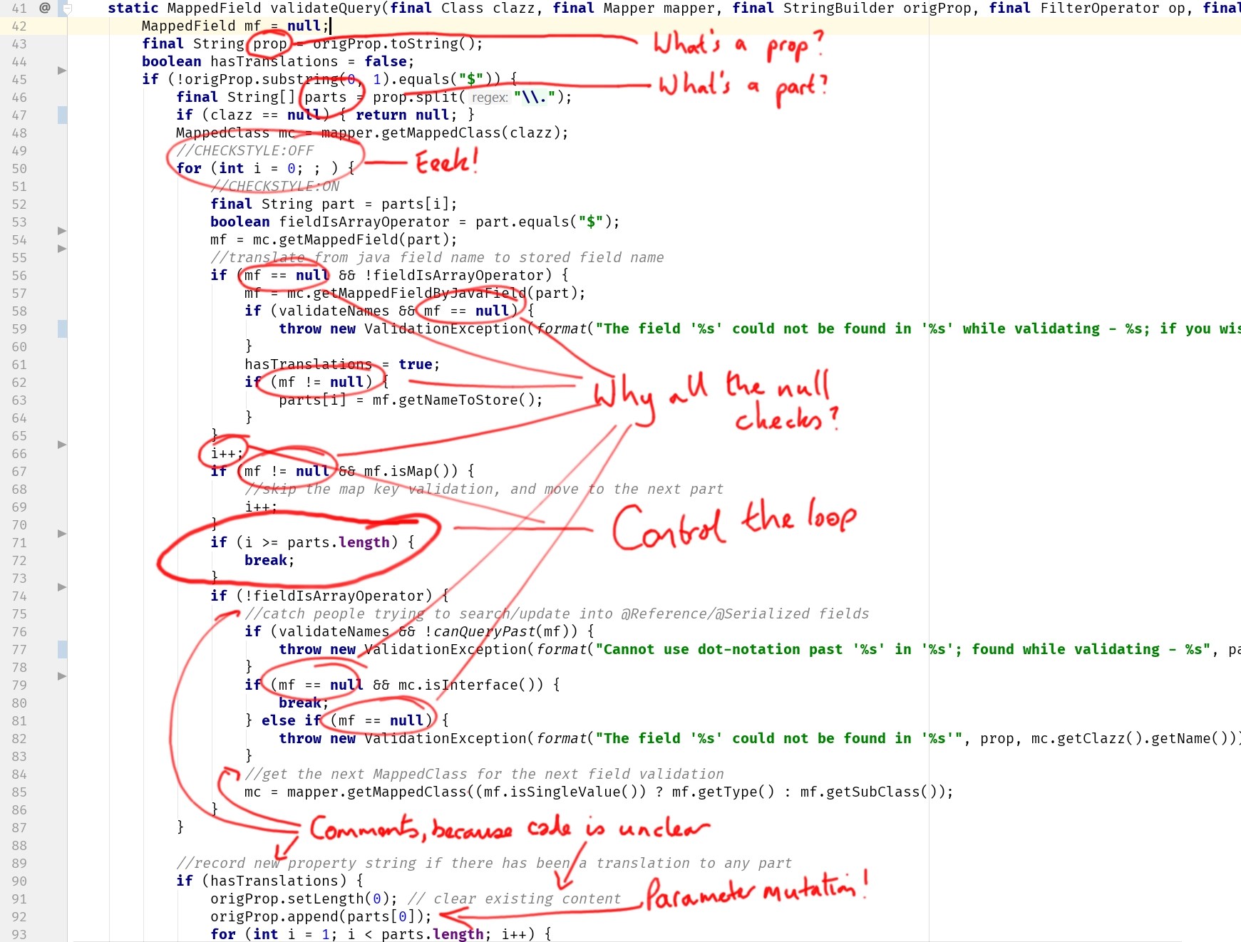Code Smells Too Many Problems The IntelliJ IDEA Blog