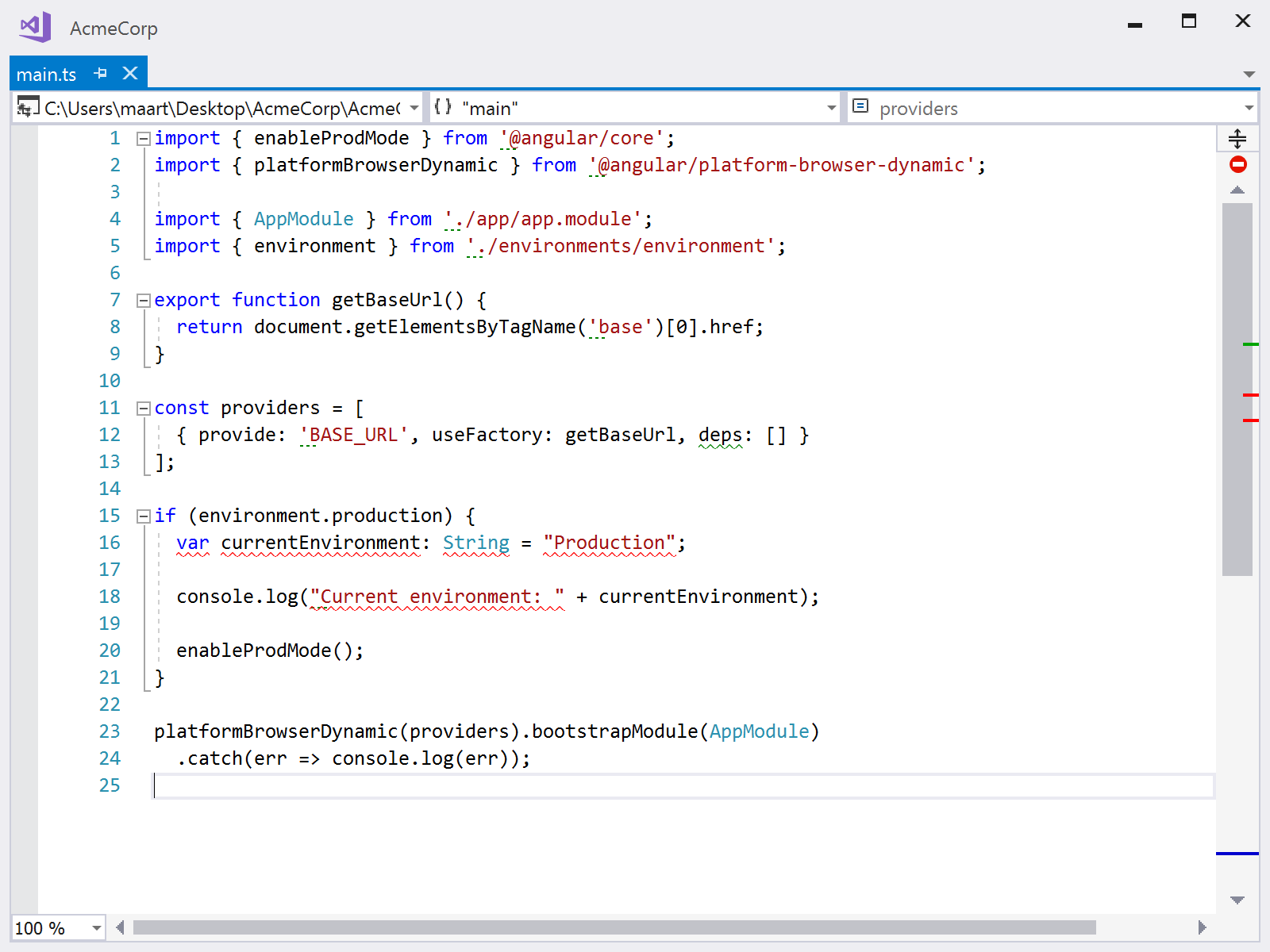 Extending JavaScript/TypeScript code analysis with JSLint, ESLint, and