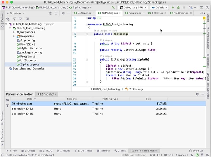 Profiling Mono and Mono Unity Apps on Windows, macOS, and Linux The