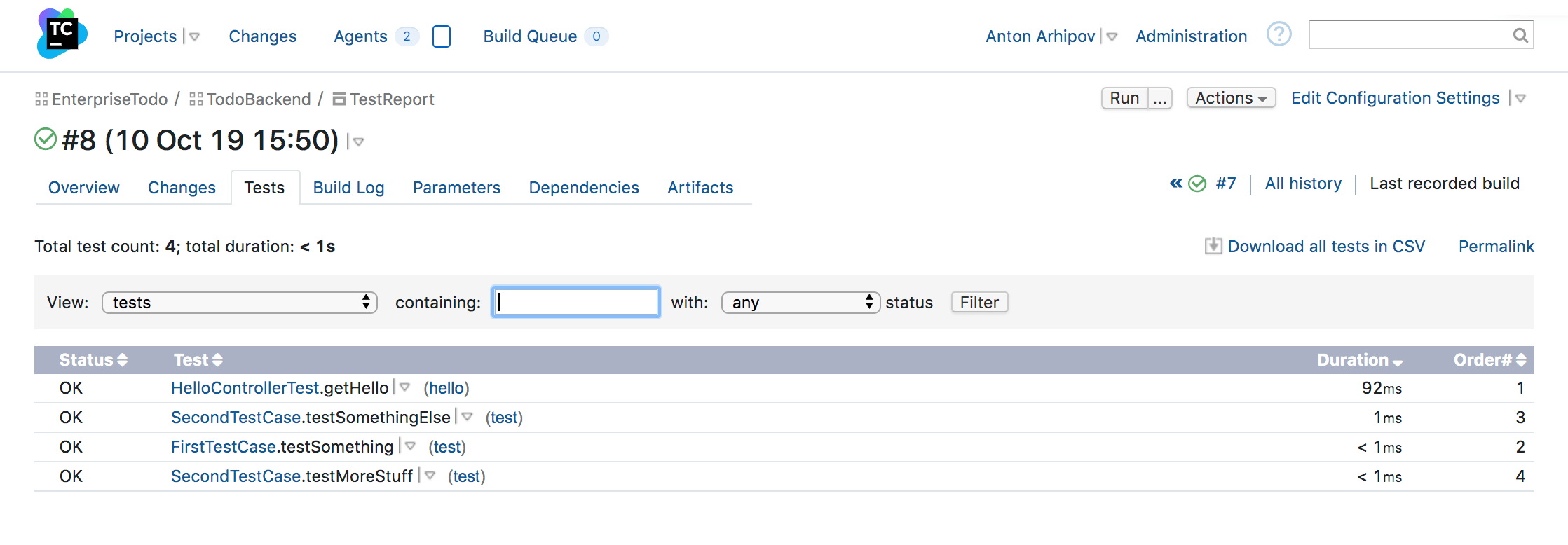 Build Chains TeamCity’s Blend of Pipelines. Part 2 Running Builds in