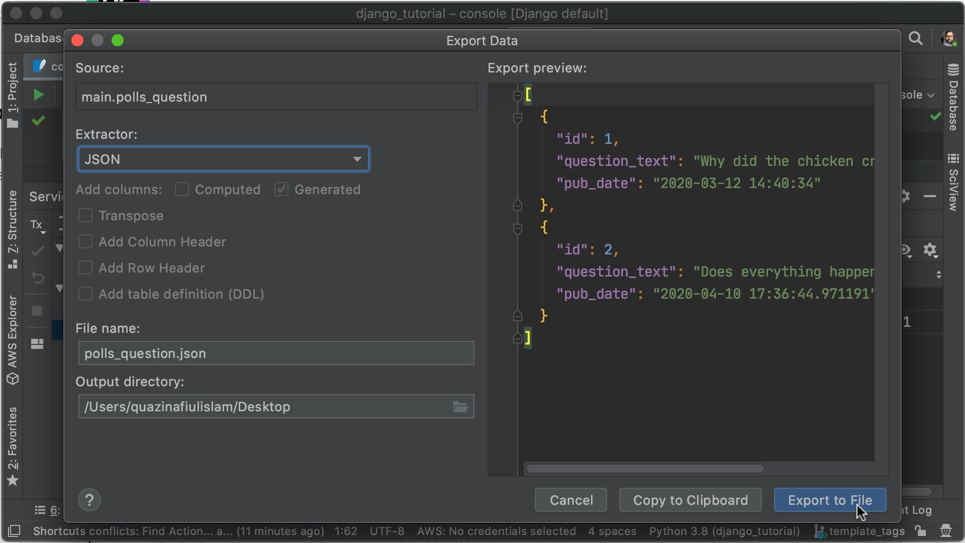 New Database Features in PyCharm 2020.1 The PyCharm Blog