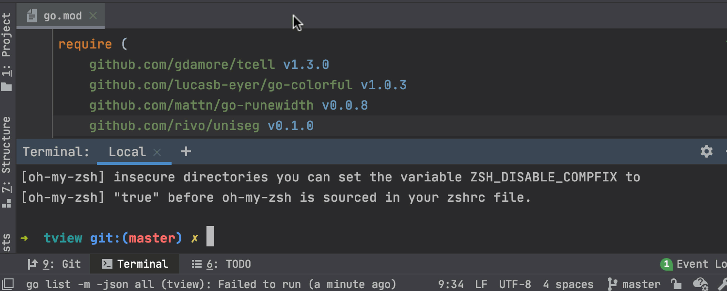 GoLand 2020.2 EAP 2 with a More Convenient ‘go list’ & a