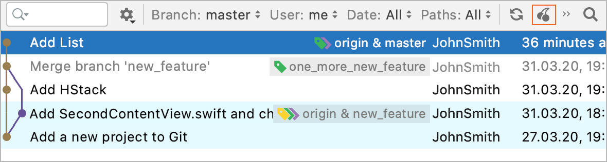 Tutorial Working with Git from AppCode﻿ AppCode Blog JetBrains