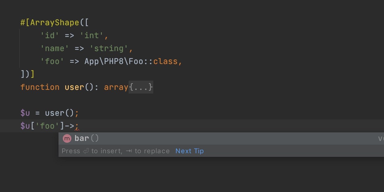 PhpStorm 2020.3 EAP 4 Custom PHP 8 Attributes The PhpStorm Blog