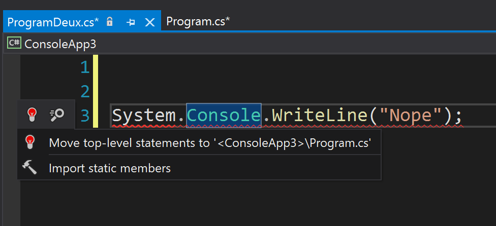 C 9 Toplevel Statements In ReSharper and Rider JetBrains Blog C 9 Toplevel Statements In ReSharper and Rider JetBrains Blog