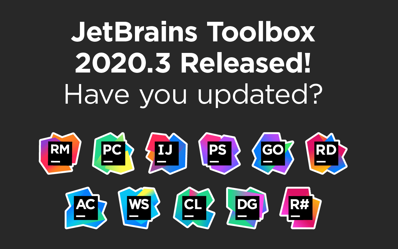JetBrains Toolbox 2020.3 Released JetBrains News
