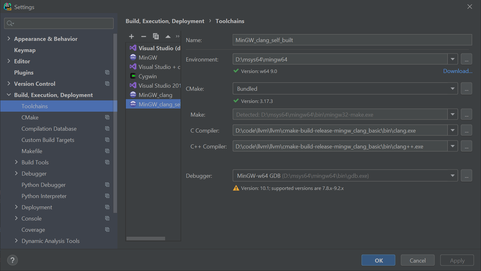 Setting up the Clang Compiler in CLion on Windows The CLion Blog