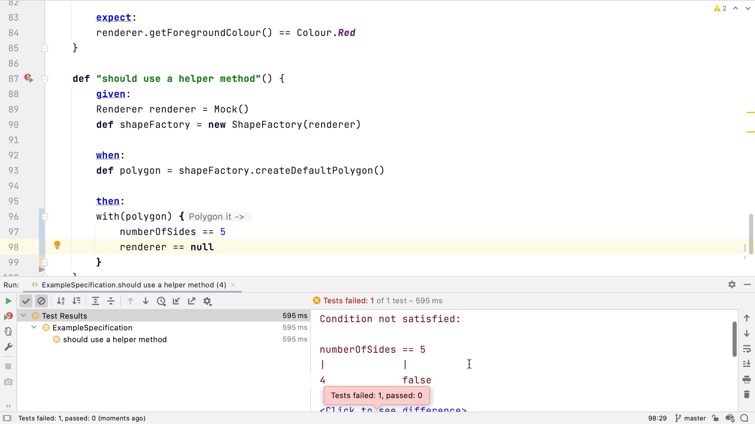 Tutorial Spock Part 5 Other Useful Tips The IntelliJ IDEA Blog