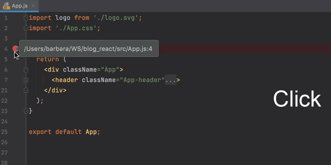 Debugging React Apps Created With Create React App in