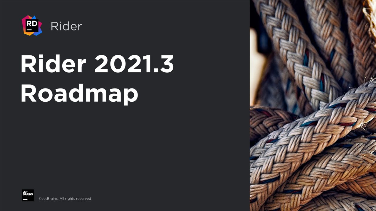 Rider 2021.3 Roadmap The Tools Blog