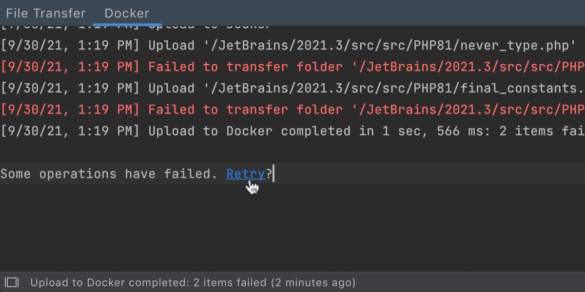 PhpStorm 2021.3 PHP 8.1, Generics, Remote Development, Refactorings