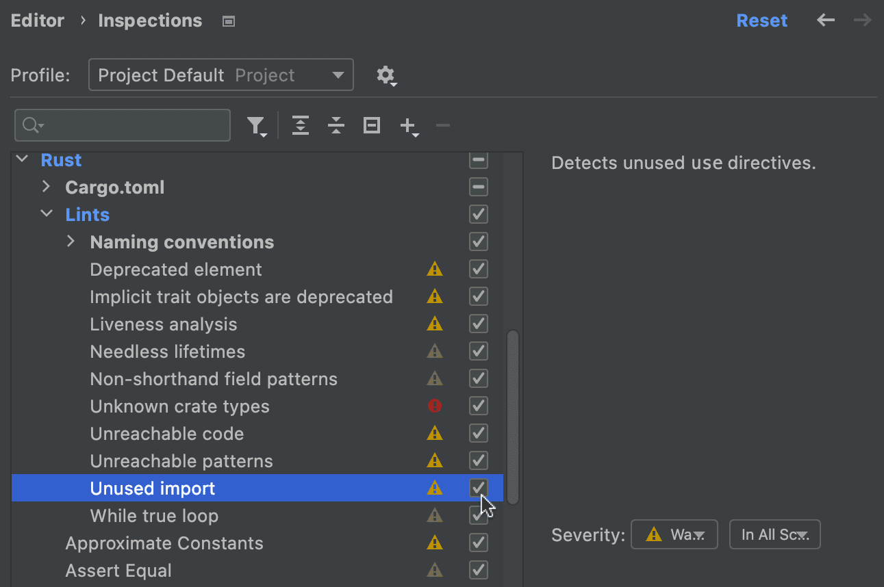 Updates in IntelliJ Rust for 2021.3 The RustRover Blog