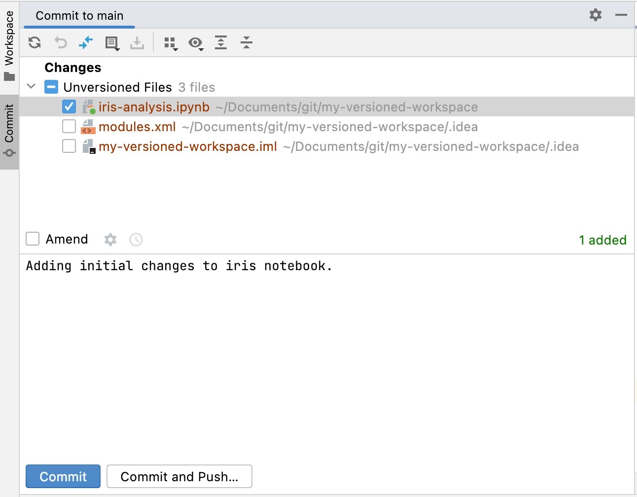 How to Use Git With Jupyter Notebooks in DataSpell The DataSpell Blog
