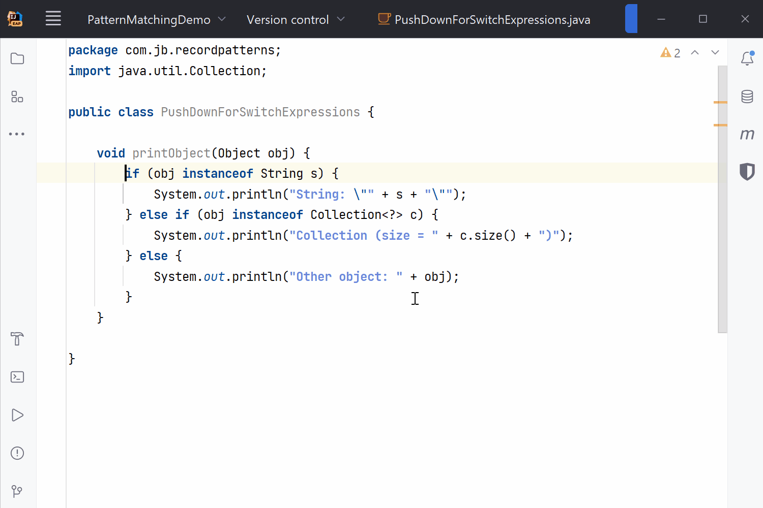 Pattern Matching in Java 5 Examples for Busy Developers DevsDay.ru