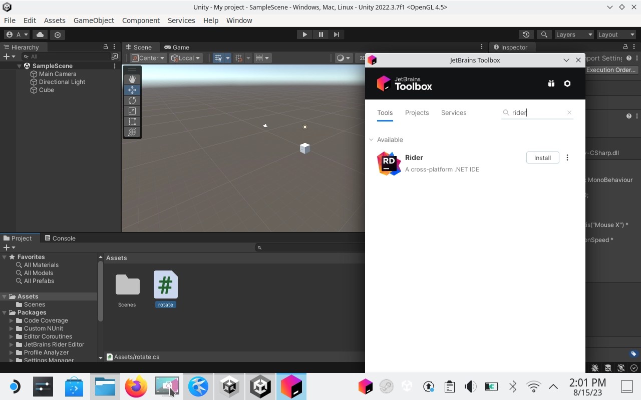 How to Install JetBrains Rider on Steam Deck The Tools Blog