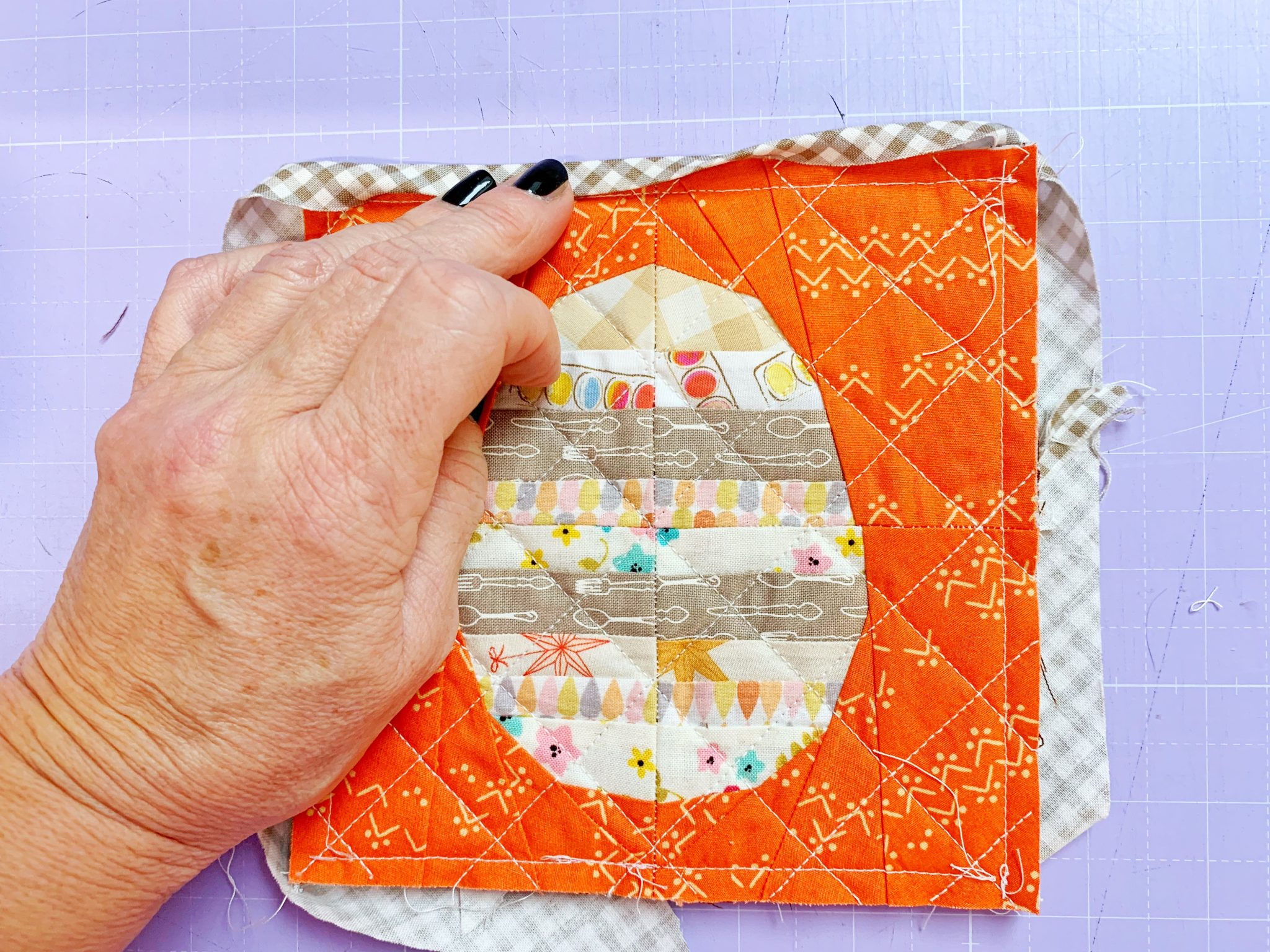 Perfect mitered corners, 4 easy ways. Joe June and Mae