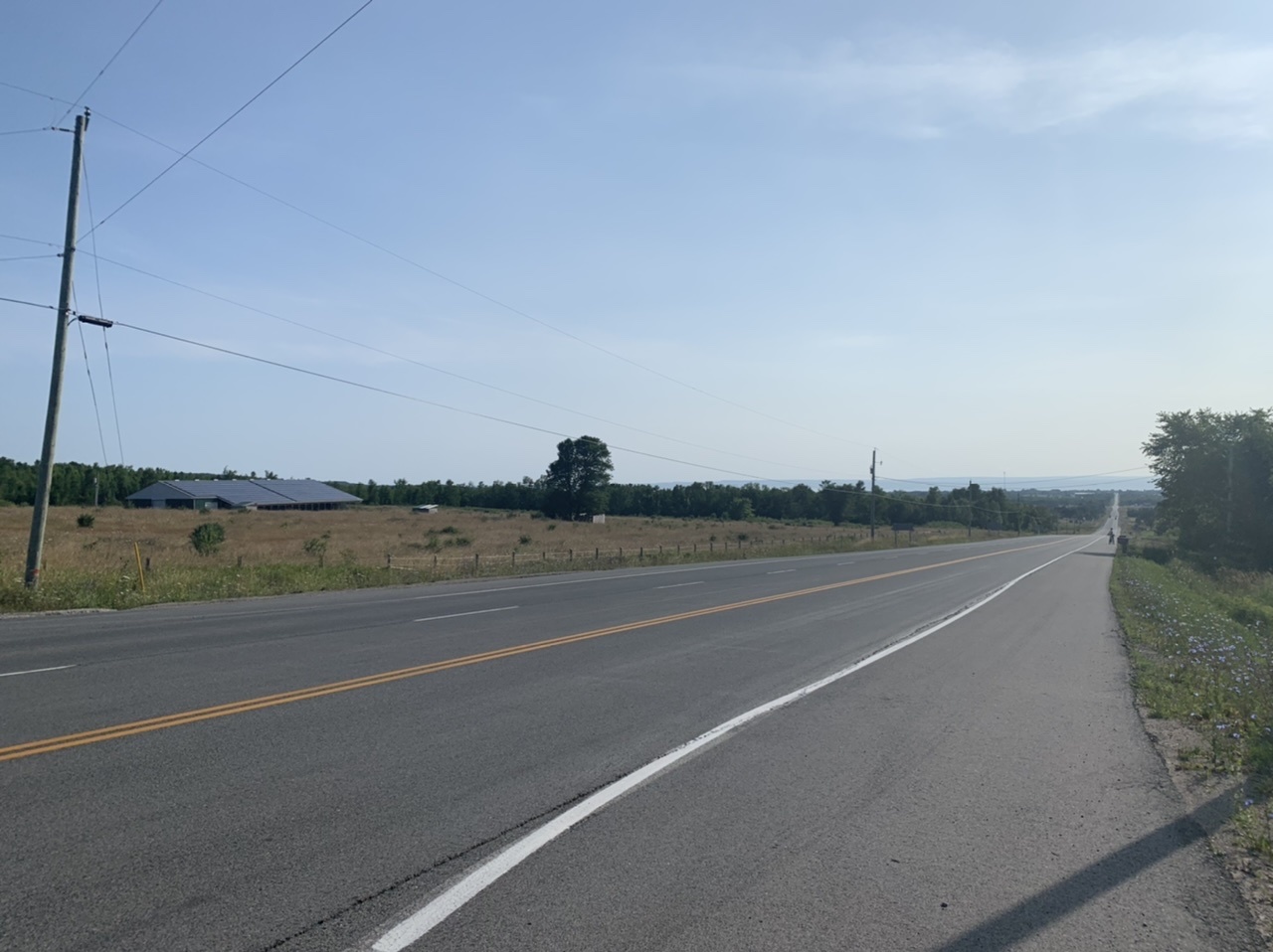 John Kyle Biking Across Canada Days 4243 — South Baymouth to Owen Sound to Wasaga Beach