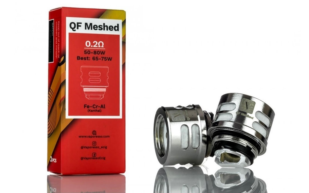 Coil QF Meshed 4 vantagens dessa bobina da Vaporesso
