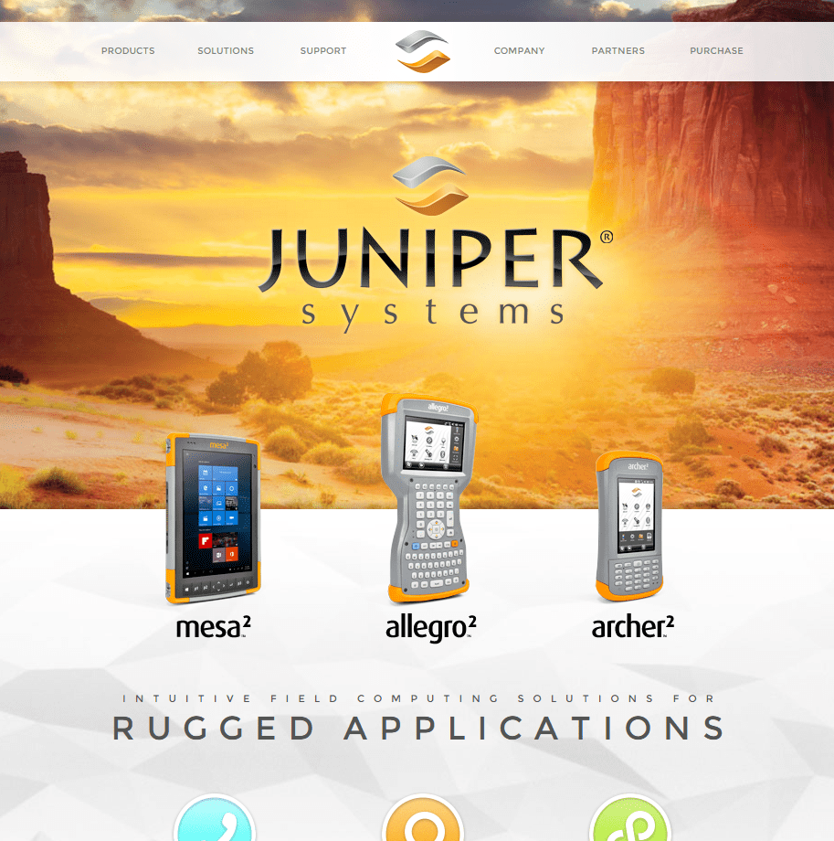 Juniper Systems launches sleek new website | Get Rugged