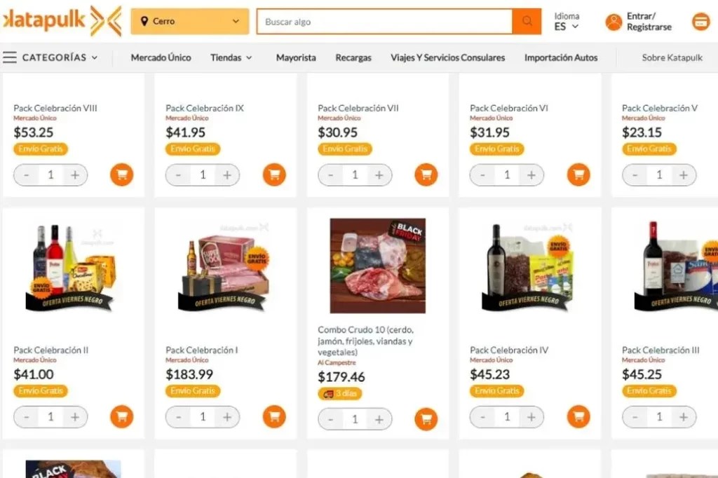 Tiendas online en Cuba para comprar desde el exterior