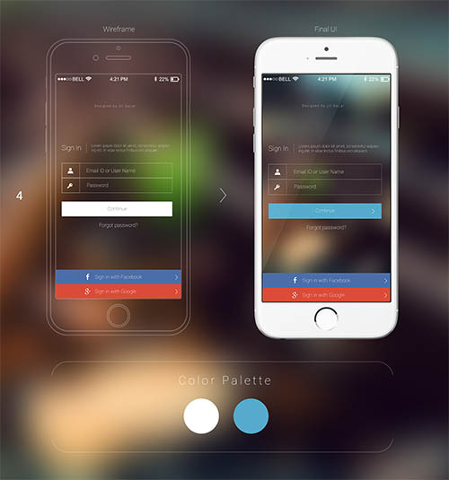 Web & Mobile UI UX Designs for Inspiration 83 Inspiration Graphic