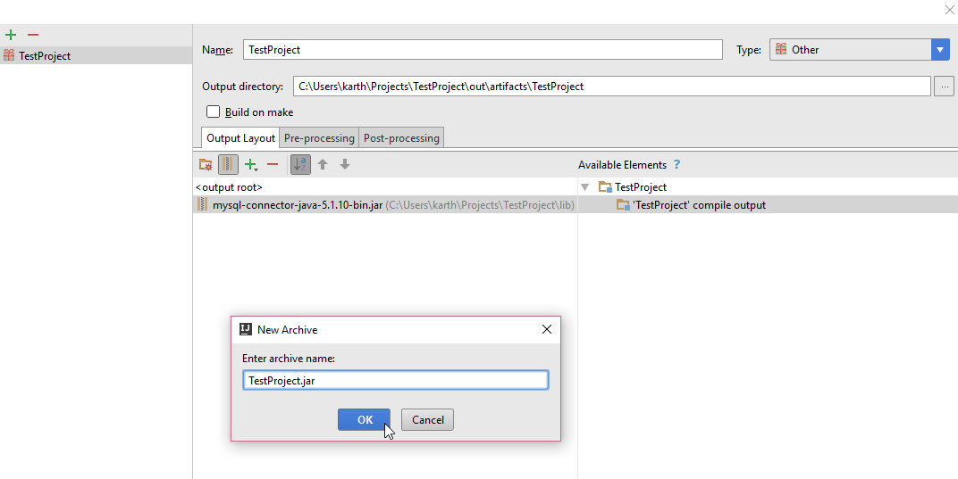 Creating an Executable JAR in Intellij IDEA Karthic Raghupahti
