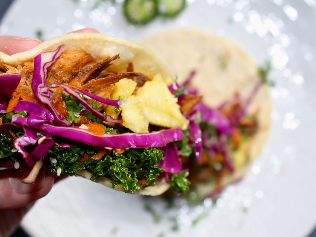 Pulled Pork Taco with Asian Slaw For A Digestive Peace of Mind—Kate