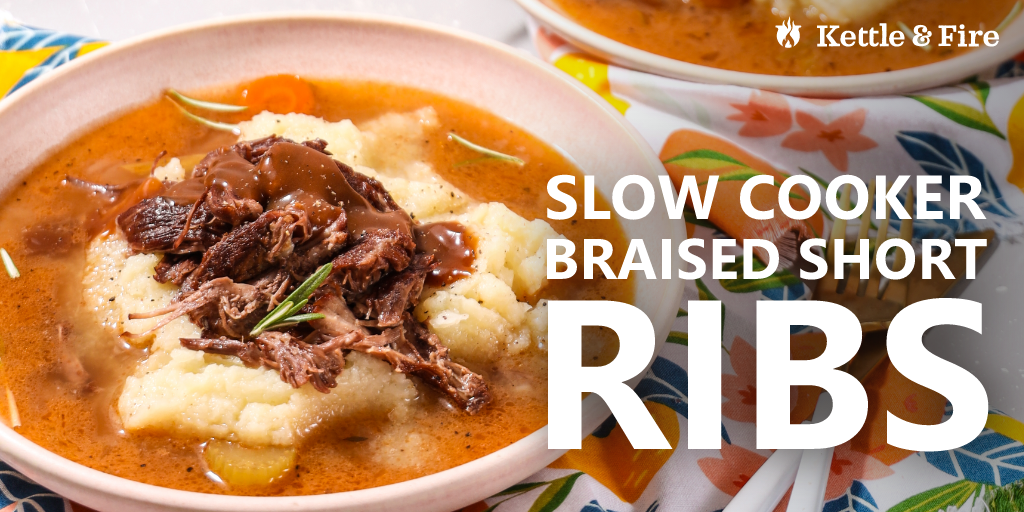 Slow Cooker Braised Short Ribs
