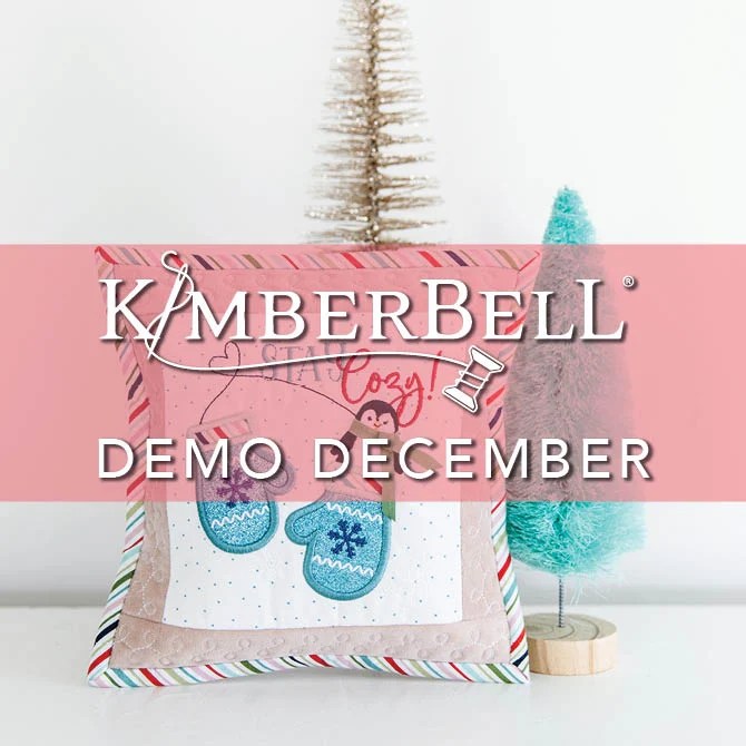 "Stay Cozy" With Demo December and Your Favorite Quilt Shop!