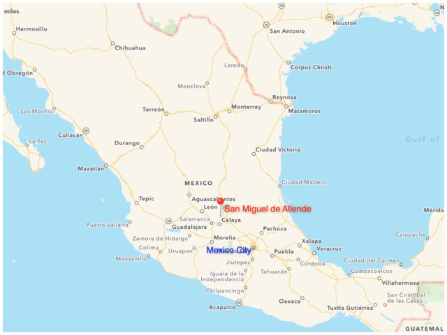 San Miguel De Allende Mexico Map What And Where In The World Is San Miguel De Allende? – Kindred Spirit
