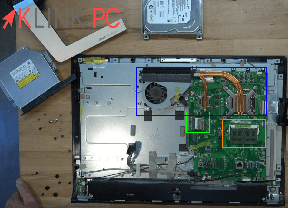 Comment démonter un PC Asus AllInOne ET2220i