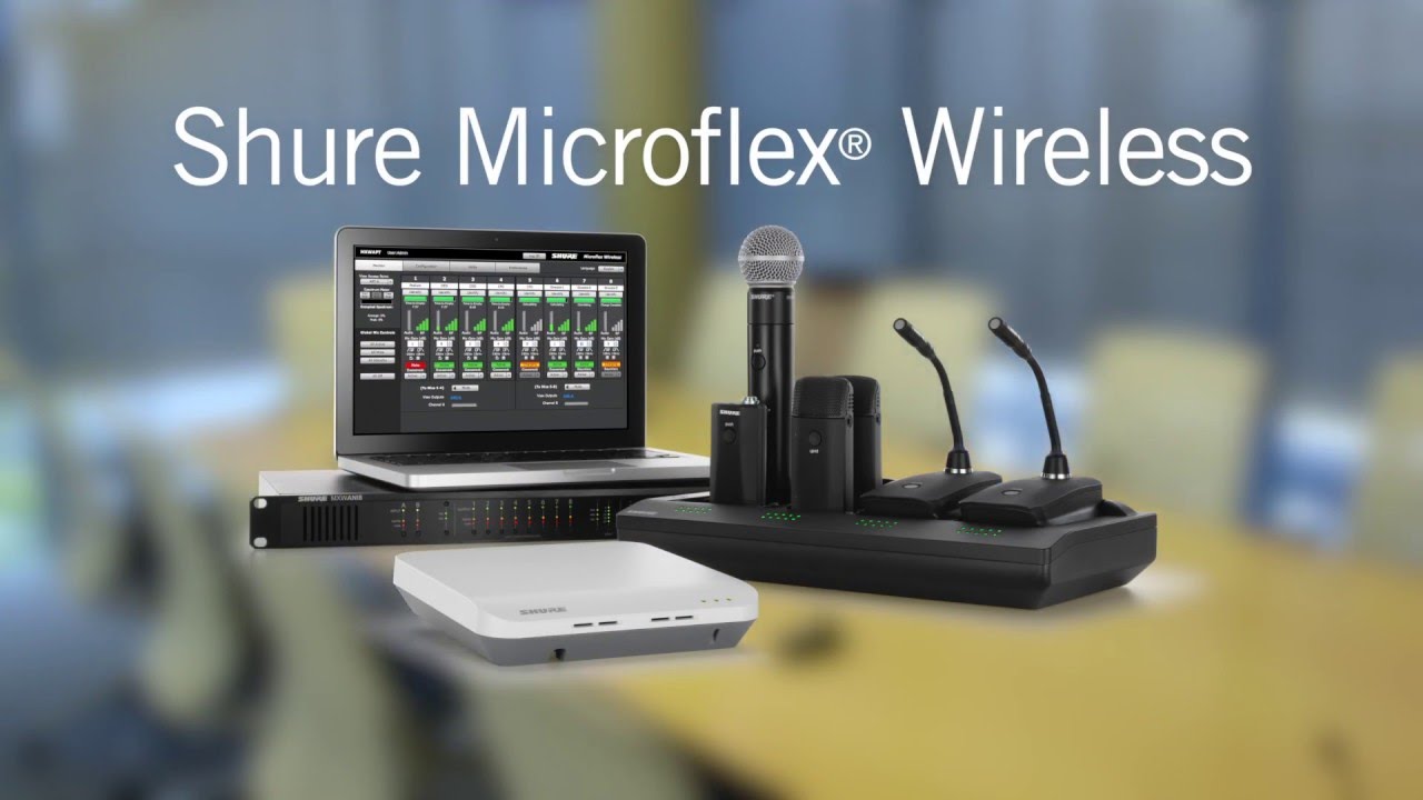 What is the Shure Microflex Wireless System? | Komstadt - Smart Office