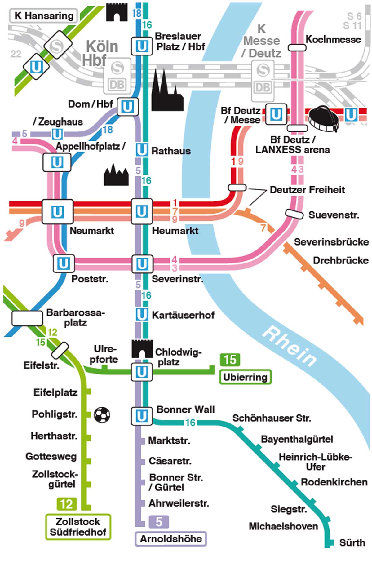 Eine grüne Bahn für die Bonner Straße Menschen bewegen