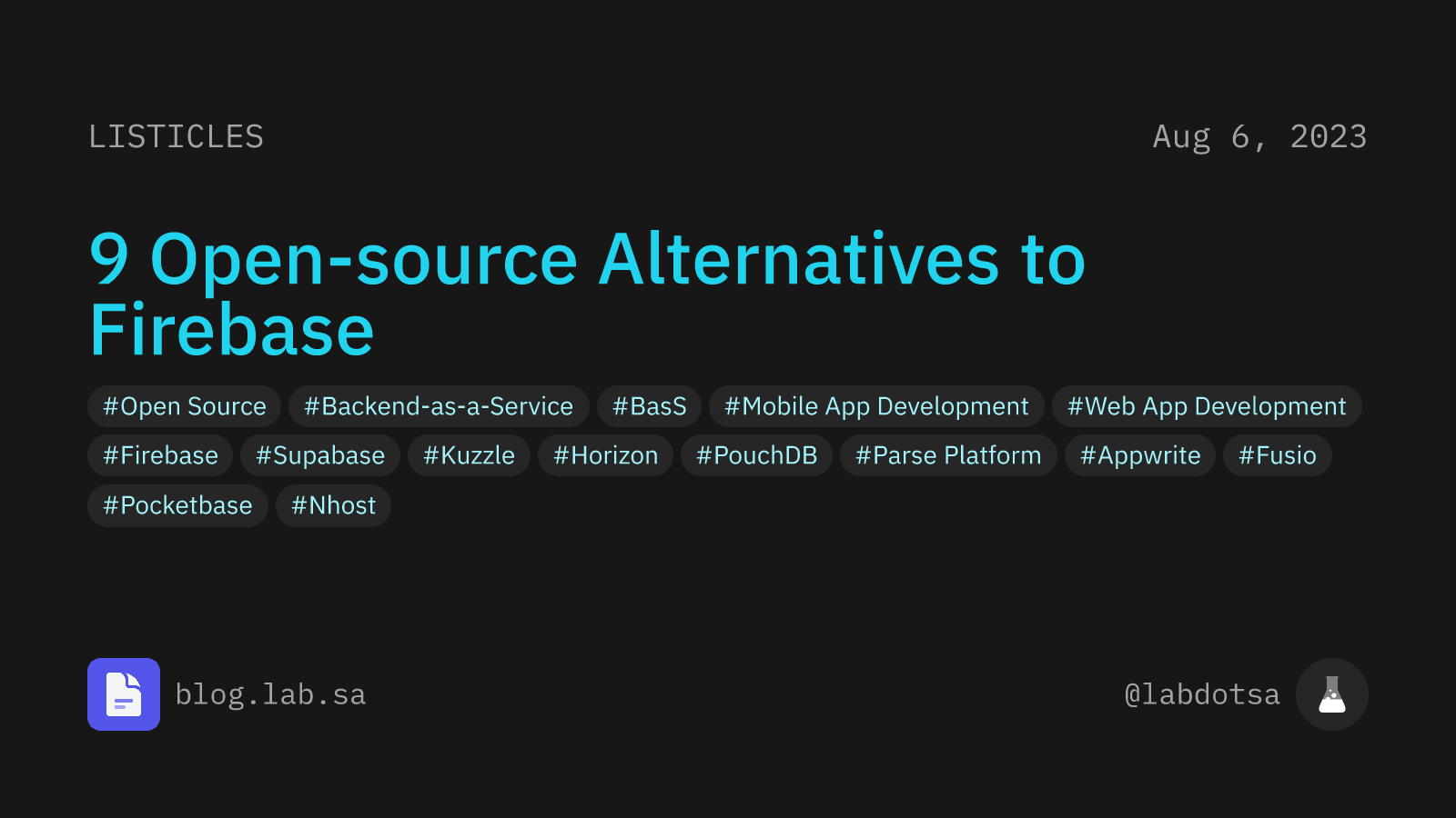 9 Opensource Alternatives to Firebase