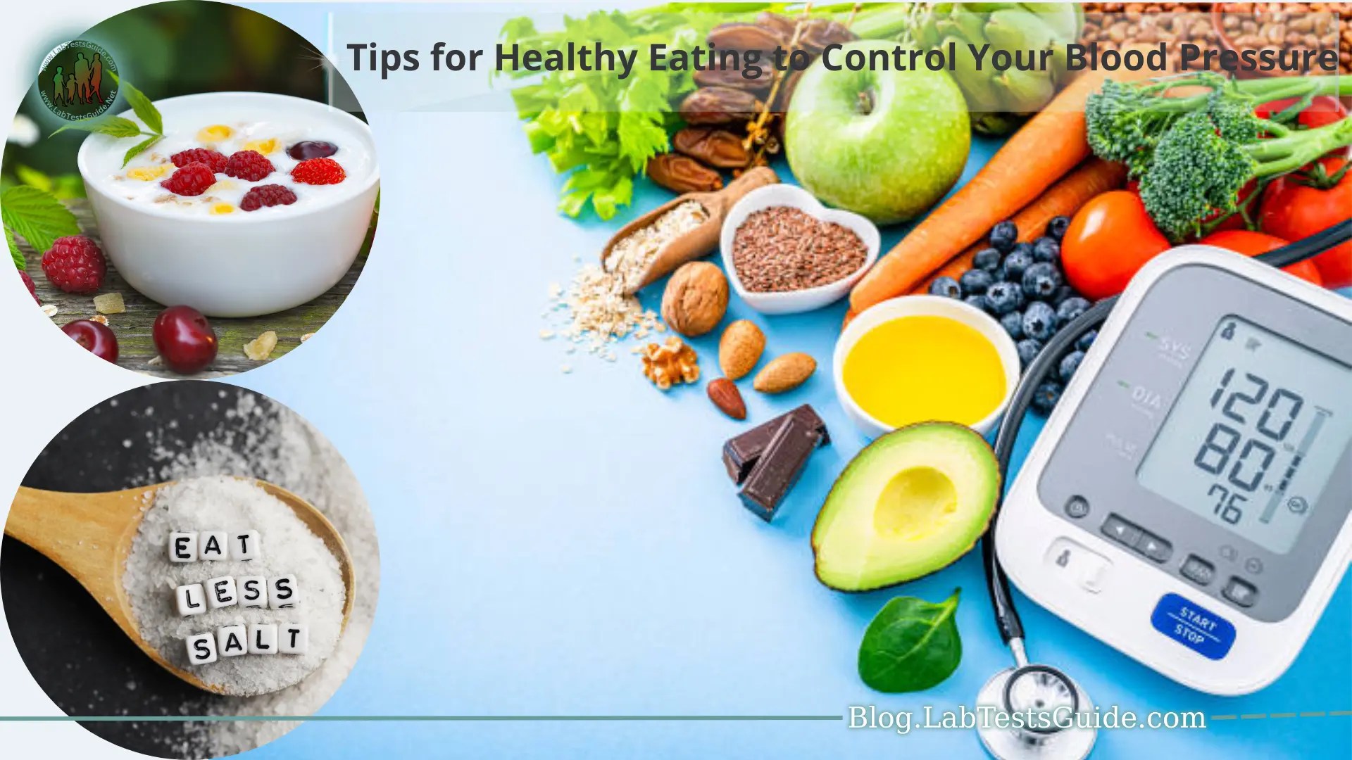 Tips for Healthy Eating to Control Your Blood Pressure Lab Tests